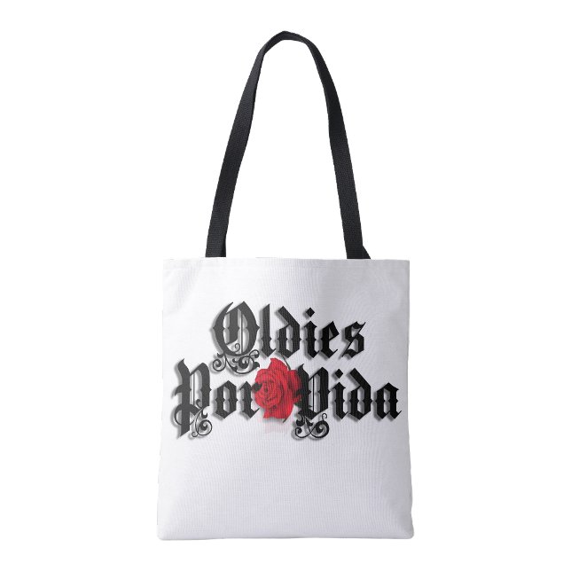 Oldies por vida Einkaufstüte (Oldies por vida shopping tote bag)