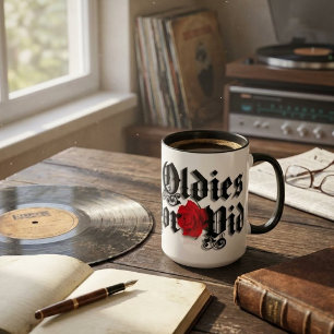 Oldies por vida Kaffeetasse