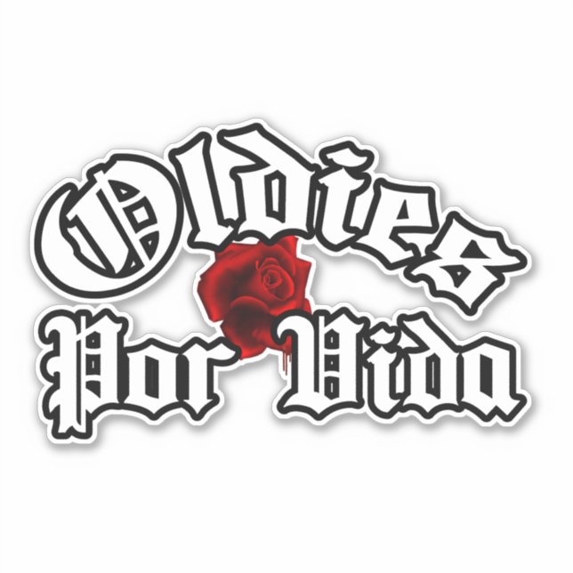 Oldies pvida decal Sticker (Vorderseite)