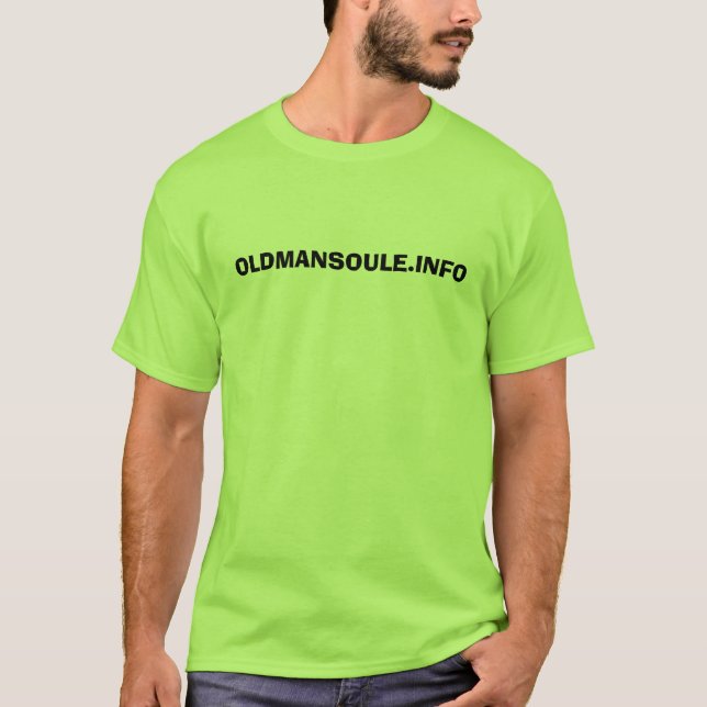 OLDMANSOULE.INFO T-Shirt (Vorderseite)