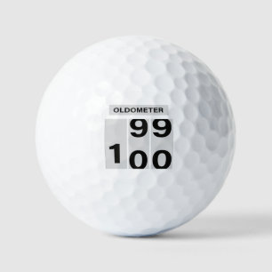 OLDOMETER 100. Geburtstag 99 bis 100 Golfball