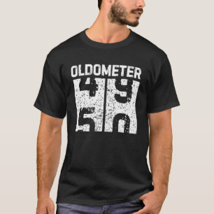 Oldometer 50 Geboren 1975 T-Shirt
