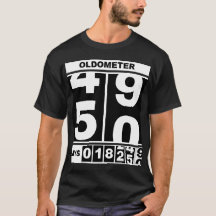 Oldometer 50. Geburtstag Lustiger Meilenstein Kilo