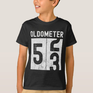 Oldometer 53. Geburtstag Lustig Retro 53 Jahre Alt T-Shirt