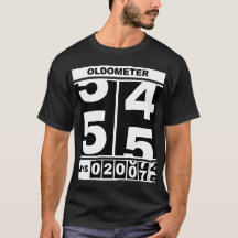 Oldometer 55. Geburtstag Lustiger Meilenstein Kilo