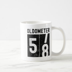 Oldometer 58. Geburtstag Lustig Retro 58 Jahre alt Kaffeetasse