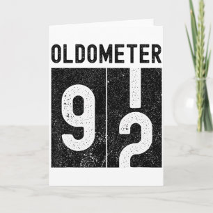 Oldometer 92. Geburtstag Lustig Retro Werde 92 Jah Karte