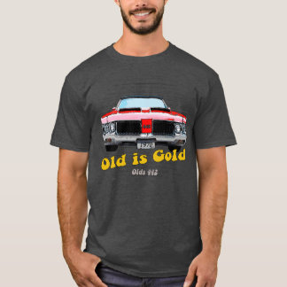 Olds 442 American Muscle Old ist Gold T-Shirt