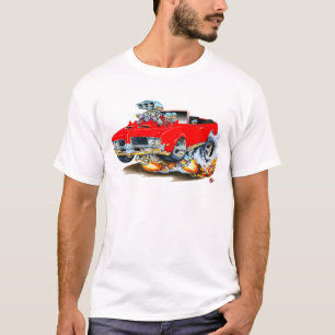 Olds Macheten-rotes Kabriolett 1969 T-Shirt