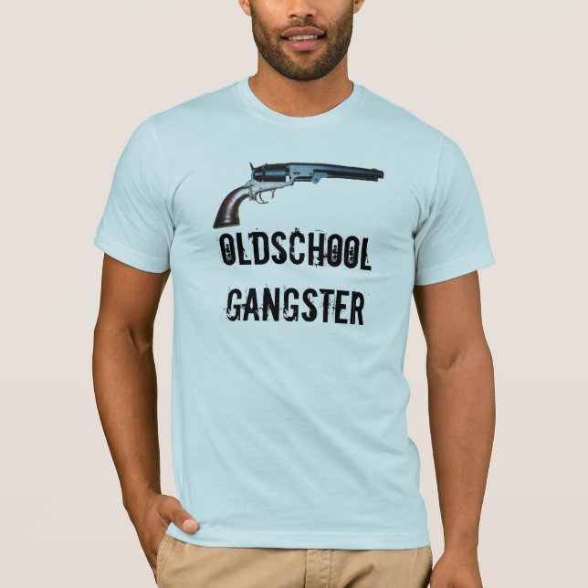 Oldschool Gangster T-Shirt (Vorderseite)