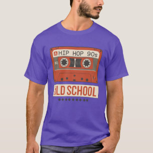 Oldschool-Musik HipHop Kassette Retro-Geschenkidee T-Shirt