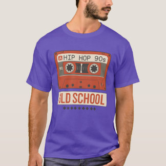 Oldschool-Musik HipHop Kassette Retro-Geschenkidee T-Shirt