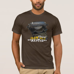 Oldskool Chat v0.0 Master Antique Schreibmaschine T-Shirt