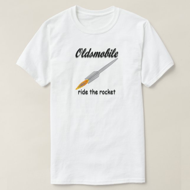 OLDSMOBILE-FAHRT DAS ROCKET T-Shirt (Design vorne)