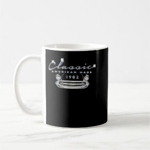 Oldtimer 1982 Klassischer Geburtstag Antikes Auto Kaffeetasse