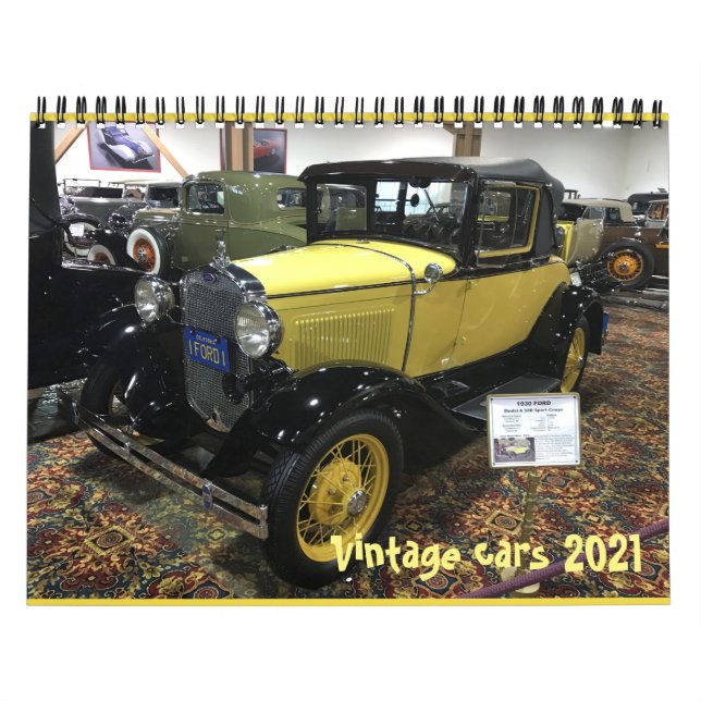 Oldtimer 2021 kalender (Titelbild)