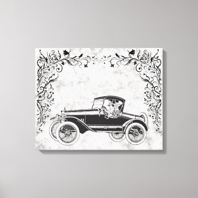 Oldtimer 2 leinwanddruck (Vorderseite)