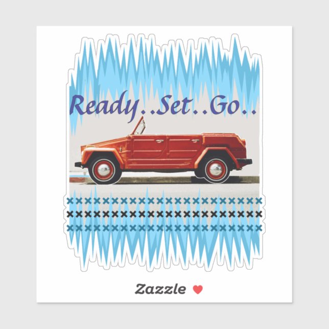 Oldtimer Aufkleber (Blatt)