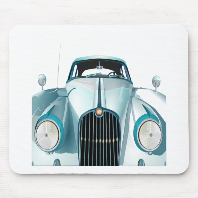 Oldtimer Auto Veteranwagen Mousepad (Vorne)