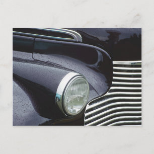 Oldtimer-Autogrill-Foto aus den 1930er Jahren Postkarte