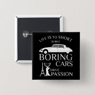 Oldtimer Citroen DS 19 Drive Passion Button