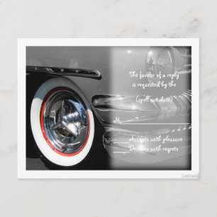 Oldtimer III uAwg RSVP Karte