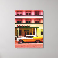 Oldtimer im Art Deco District, Miami, Florida
