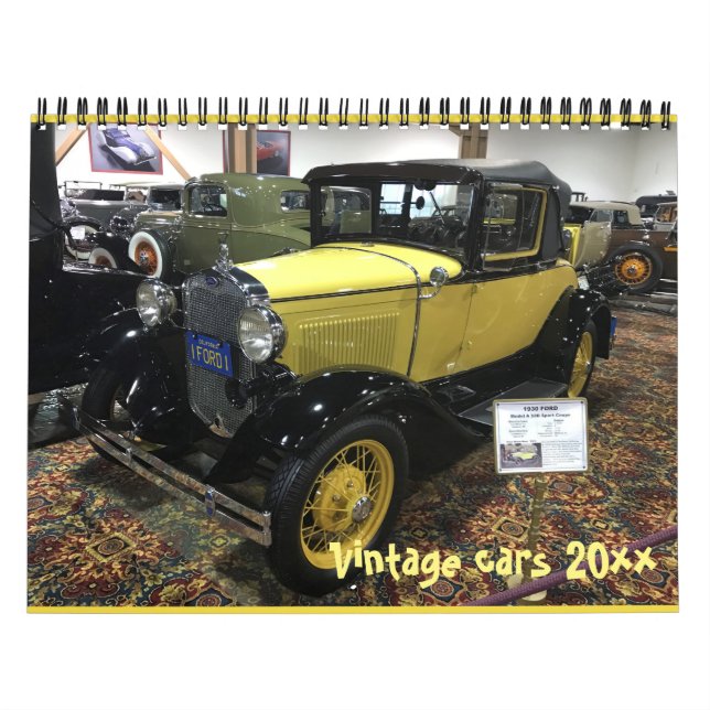 Oldtimer-Kalender Kalender (Titelbild)