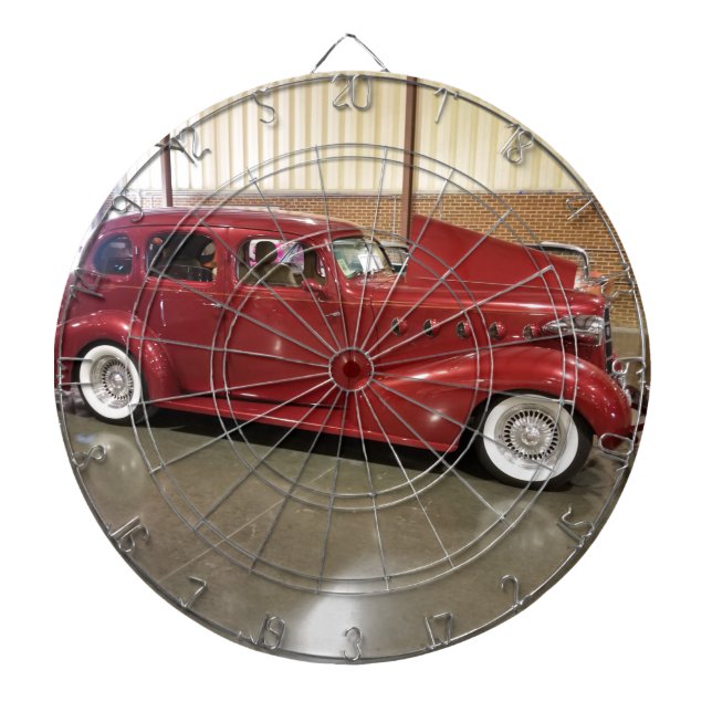 Oldtimer-Klassiker Dartscheibe (vorne)