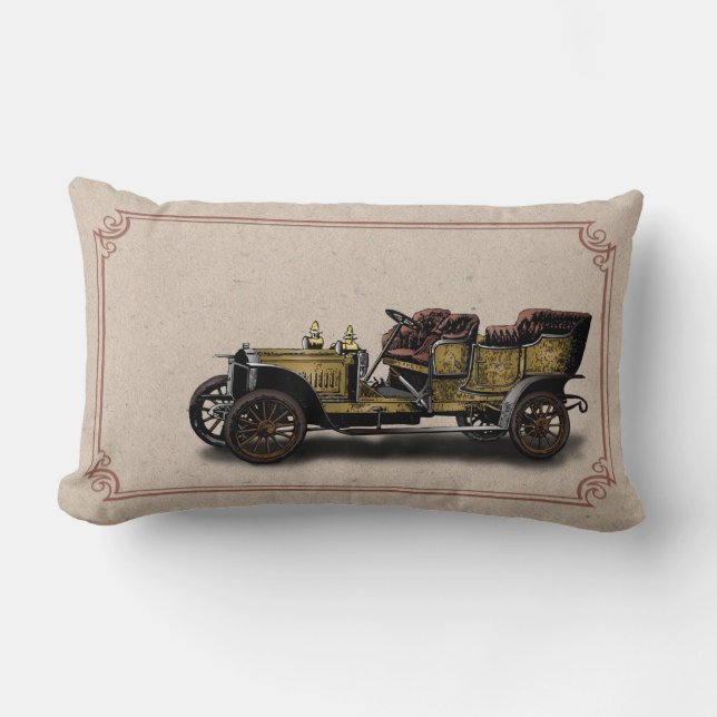 Oldtimer Lendenkissen (Vorderseite)