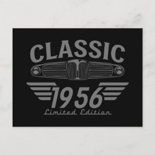 Oldtimer-Liebhaber 1956 Geboren 1956 70. Geburtsta Postkarte