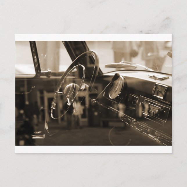 Oldtimer Postkarte (Vorderseite)