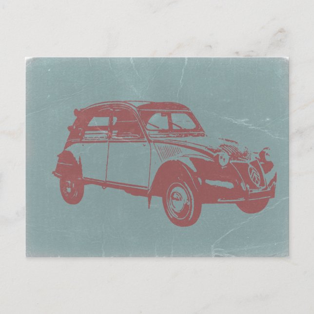Oldtimer Postkarte (Vorderseite)