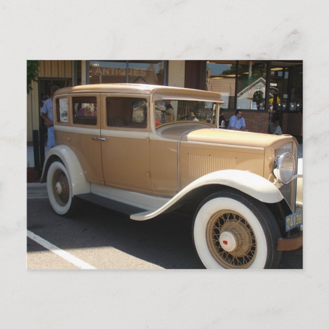 Oldtimer Postkarte (Vorderseite)