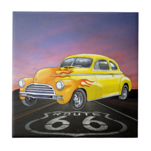 Oldtimer - Route 66 - SRF Fliese