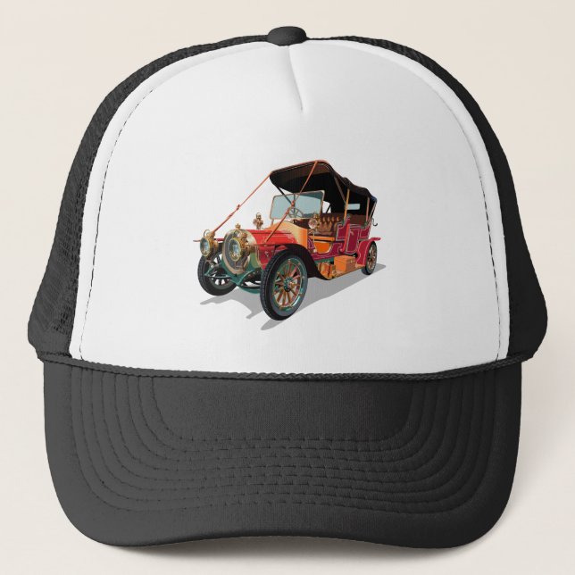 Oldtimer Truckerkappe (Vorderseite)