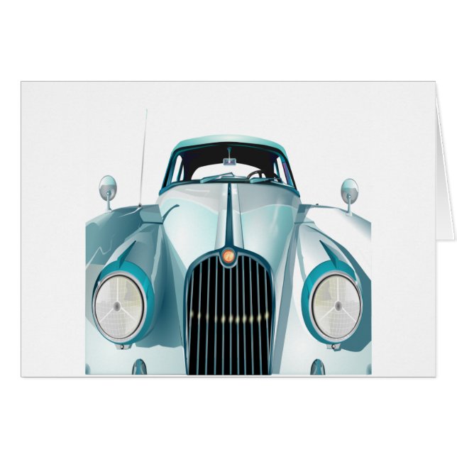Oldtimer-Vintages Auto (Vorderseite (Horizontal))
