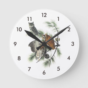 Oldtimer von Audubon Runde Wanduhr