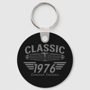 Oldtimerliebhaber 1976 Hergestellt 1976 50. Geburt Schlüsselanhänger