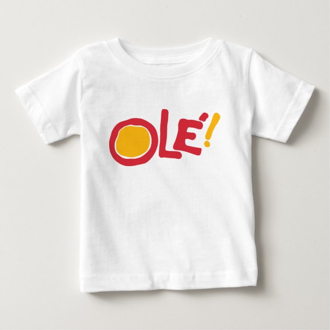 Ole! Baby T-shirt (Vorderseite)