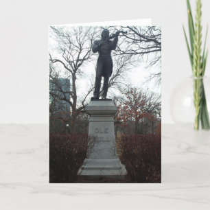 "Ole Bull" Geburtstagskarte Karte