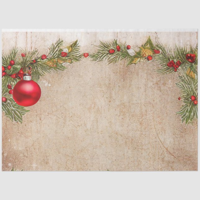 Ole Christmas Design Serie #7 Tissue Paper Seidenpapier (Vorderseite)