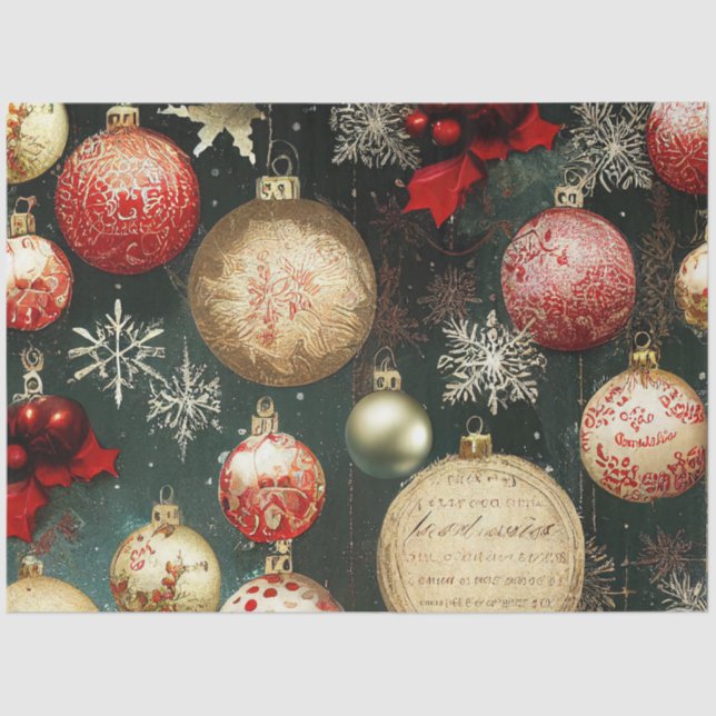 Ole Christmas Design Serie #8 Tissue Paper Seidenpapier (Vorderseite)
