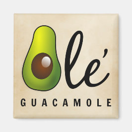 Ole Guacamole Avocado Spaß Magnet