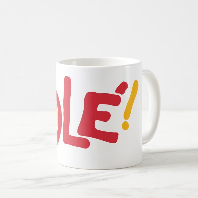 Ole! Kaffeetasse (VorderseiteRechts)