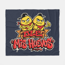 Ole mis huevos 2 fleecedecke