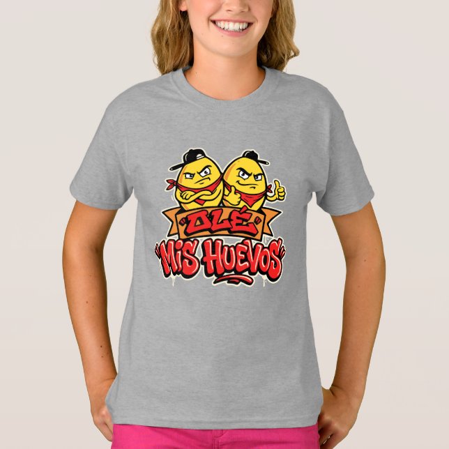 Ole mis huevos 2 T-Shirt (Vorderseite)