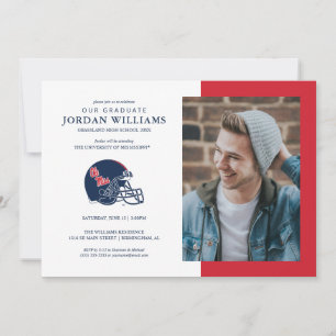 Ole Miss Football Helm   Dunkelblau Ankündigung