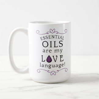 Öle sind meine Liebessprache Tasse Lavendel/Lila