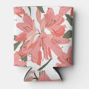 Oleander-Blume: Orange White Dosenkühler